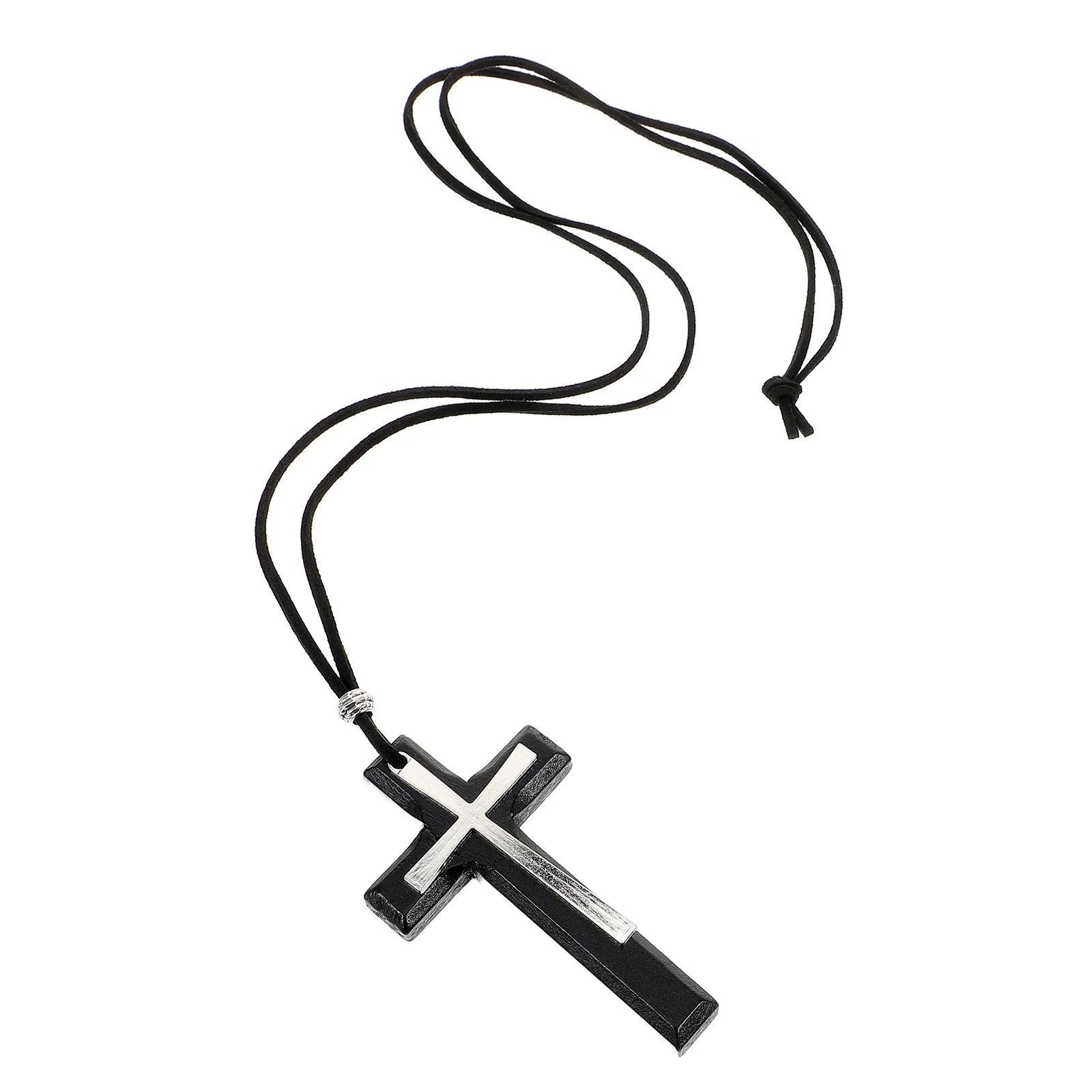 

Vintage Double Layer Hanging Ornament Handmade Wooden Religious Pendant For Car Interior Decor Rear View Mirror