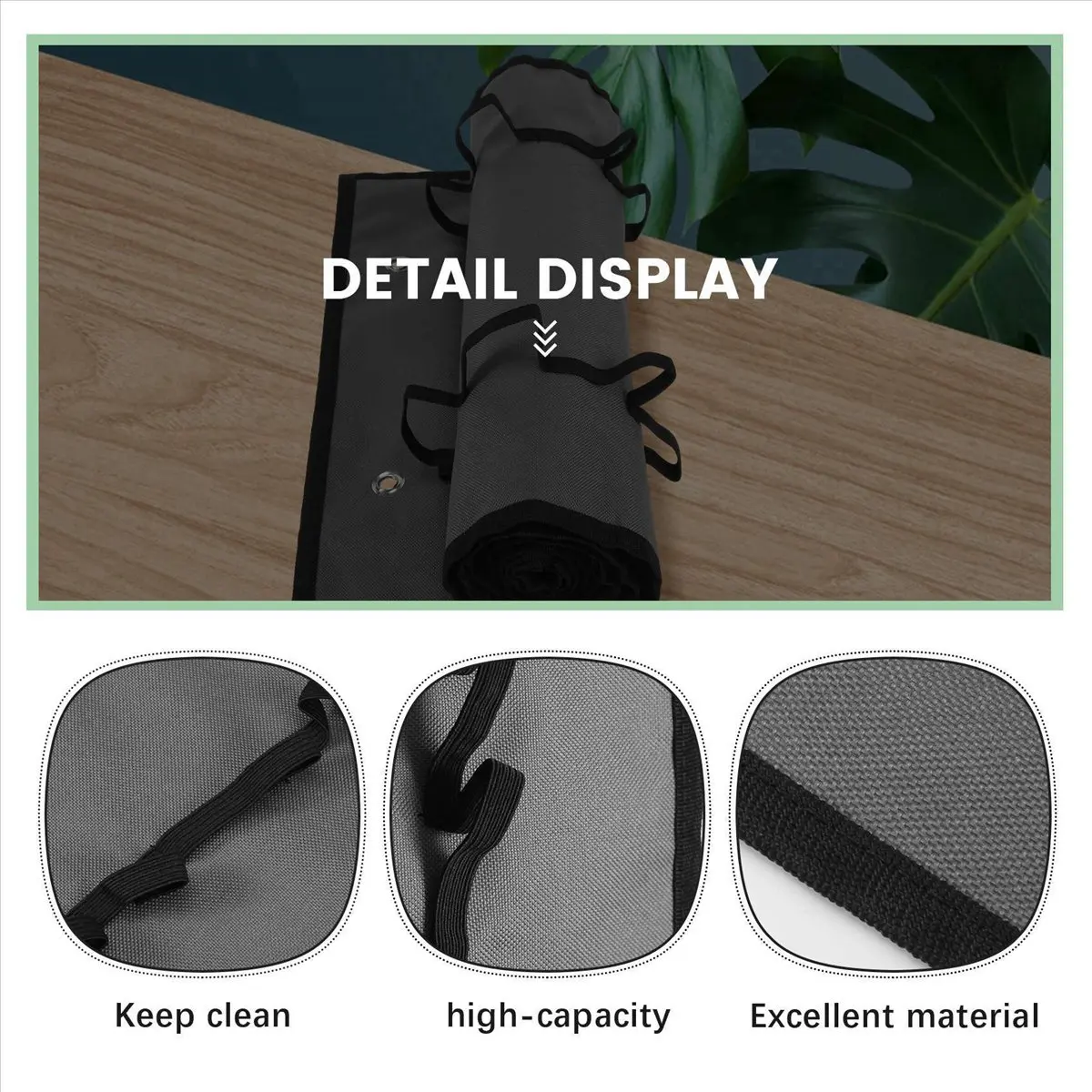 (ˉ﹃ˉ) Vinyl Roll Holder with 48 Compartments, Vinyl Roll Storage Organizer Wall Craft Room Organizers and Storage Gray