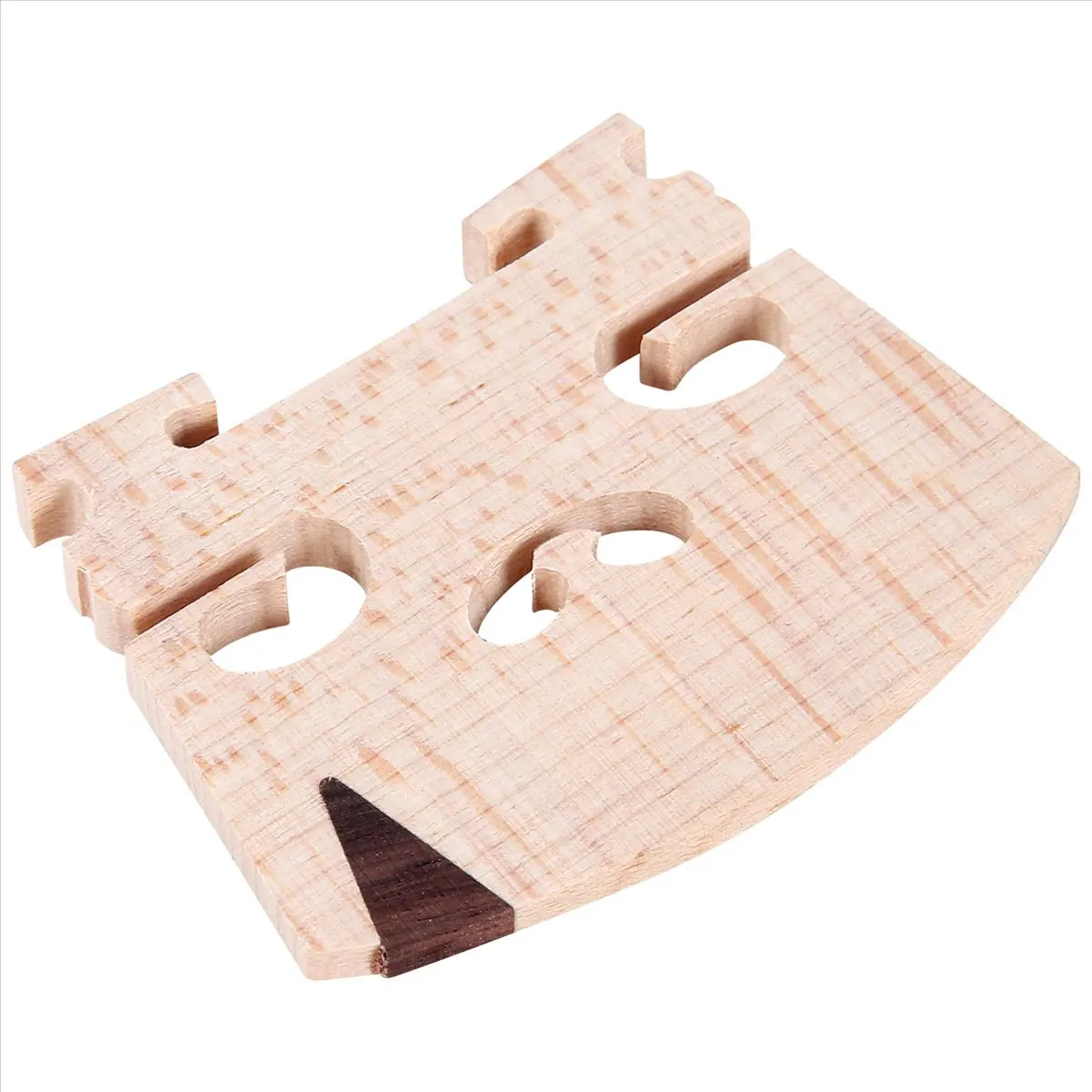 【STOCK】Violin Bridge 4/4: Finer Grade Solid Maple Violin Bridge, Pre-Cut & Pre-Fitted to Fit Most 4/4 Violins