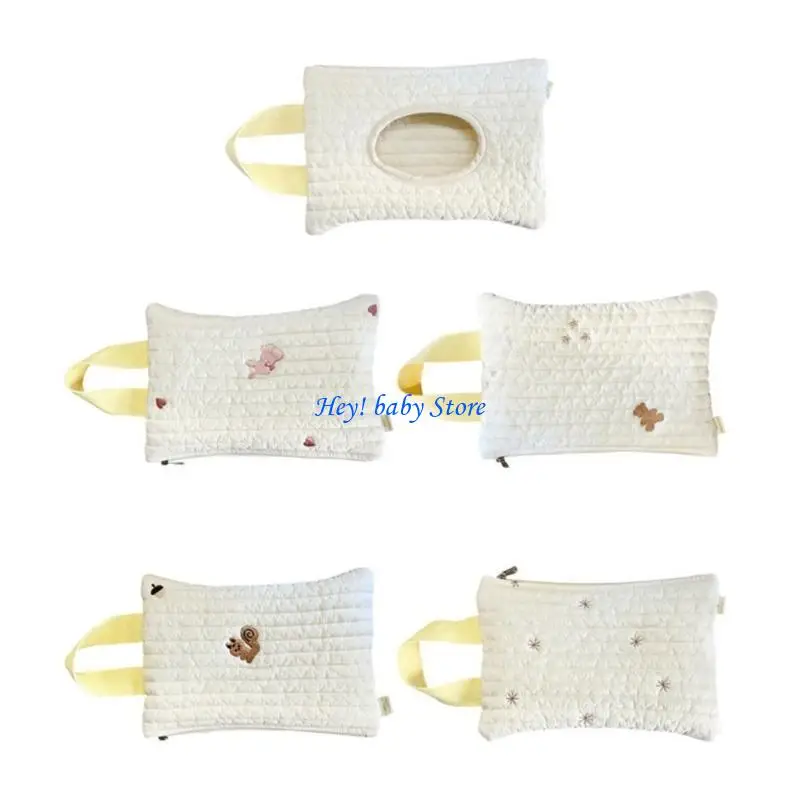

Q1FE Baby Wipe Wipe Mout Swipes Dispenser Dispenser Refilleable Wipe Holder Cotton Wope Wipe Container