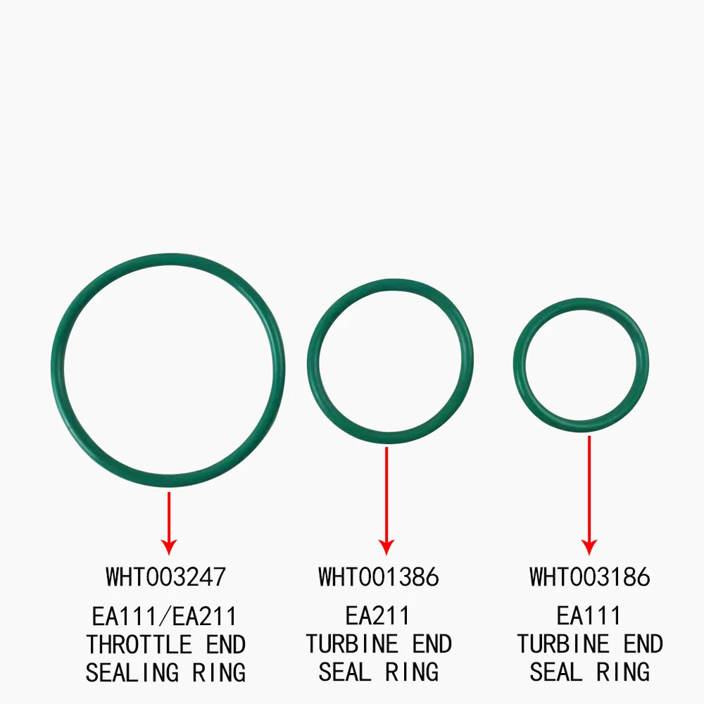 Sealing rubber ring of turbocharger intake pipe For VW Touran Lavida Audi Q3 A3 Q2L Skoda Octavia WHT003247 WHT001386 WHT003186