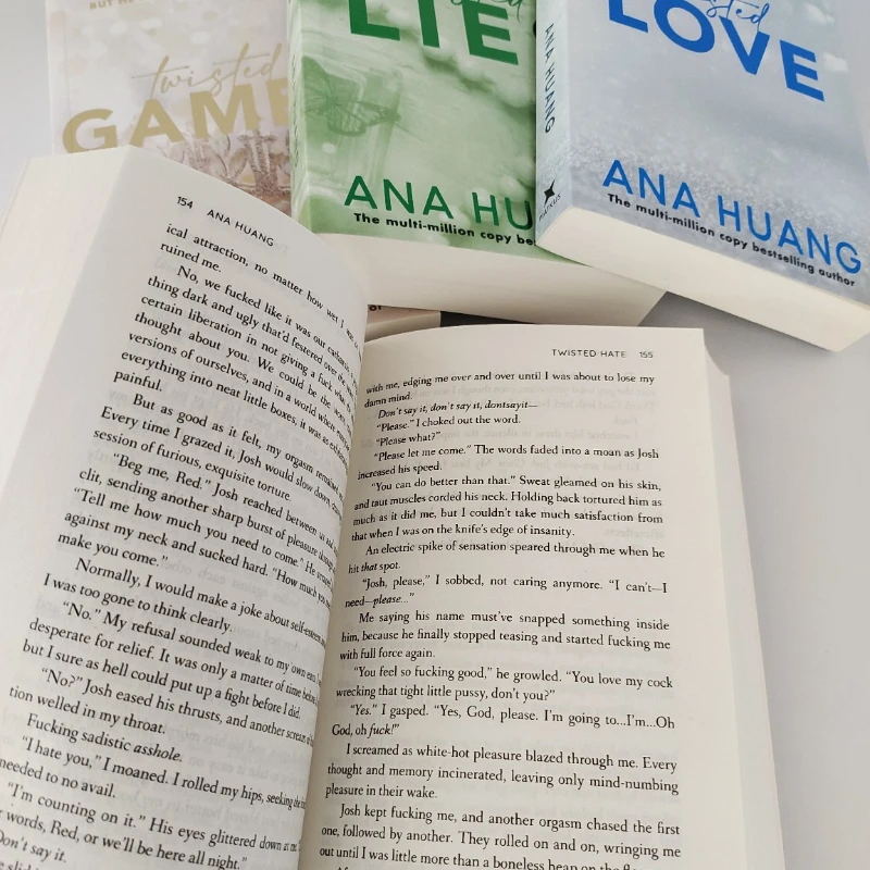 Twisted Series by Ana Huang: All 4 Books - Love, Lies, Games & Hate in This Sizzling Romance Collection
