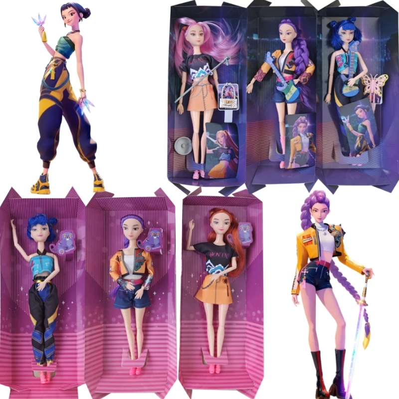 

NEW Merchandise Rumi Mira Zoyi Character Figurine Birthday Gift Fan Club Gifts 11 Joints Are Movable Demon Hunters Action