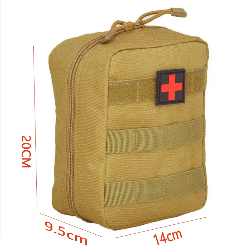 Bolsa de primeros auxilios de supervivencia para caza, Kit de primeros auxilios táctico, accesorios médicos de caza, paquete de SOS, supervivencia al aire libre