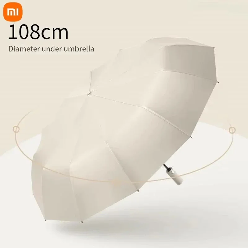 Xiaomi Mijia 24, składany parasol anty-UV, automatyczny, duży rozmiar, deszcz, słońce, wielokolorowa ochrona, składane, wiatroszczelne światło