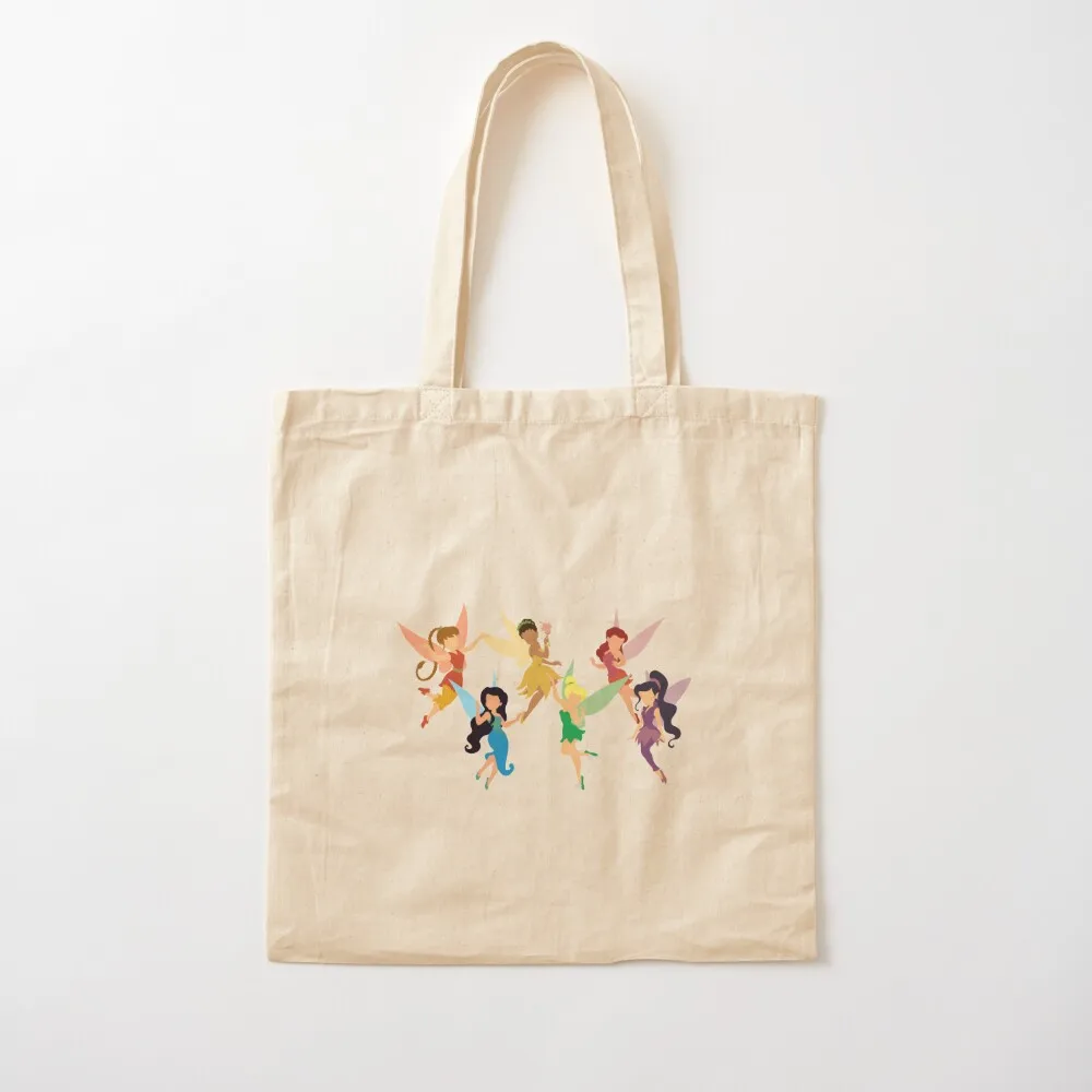 

Fairies Tote Bag Canvas shoulder bag Beach bag