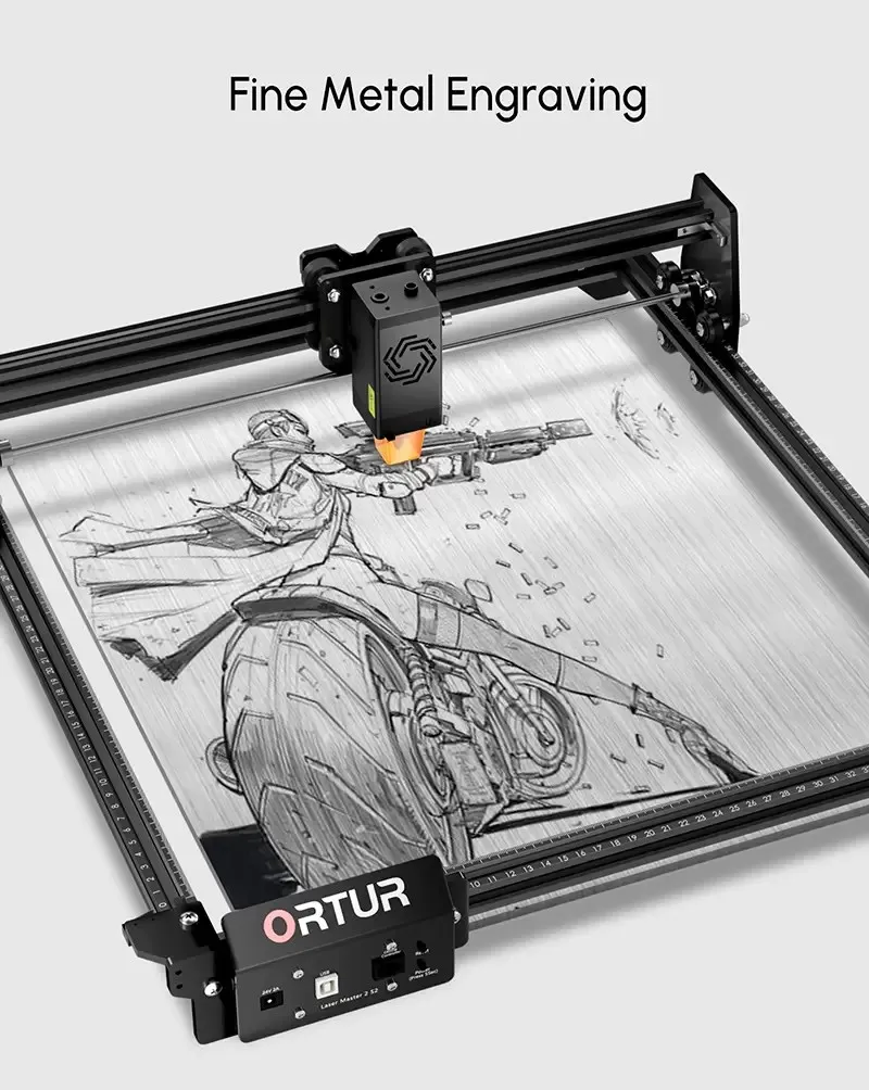 Лазерный гравер Ortur Laser Master 2 S2, 2 Вт, 5,5 Вт, 10 Вт, выходная мощность, лазерный гравировальный станок