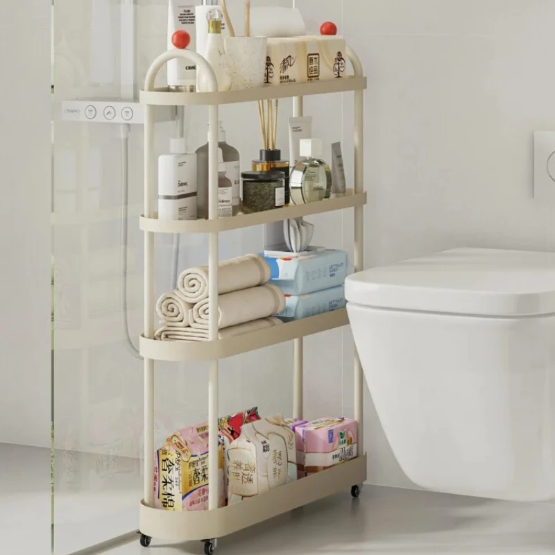 

Органайзер для ванной комнаты с узким пространством - отдельно стоящая дверная угловая полка без дрели, мобильное хранилище для ванной комнаты, регулируемый шкаф с тонким зазором