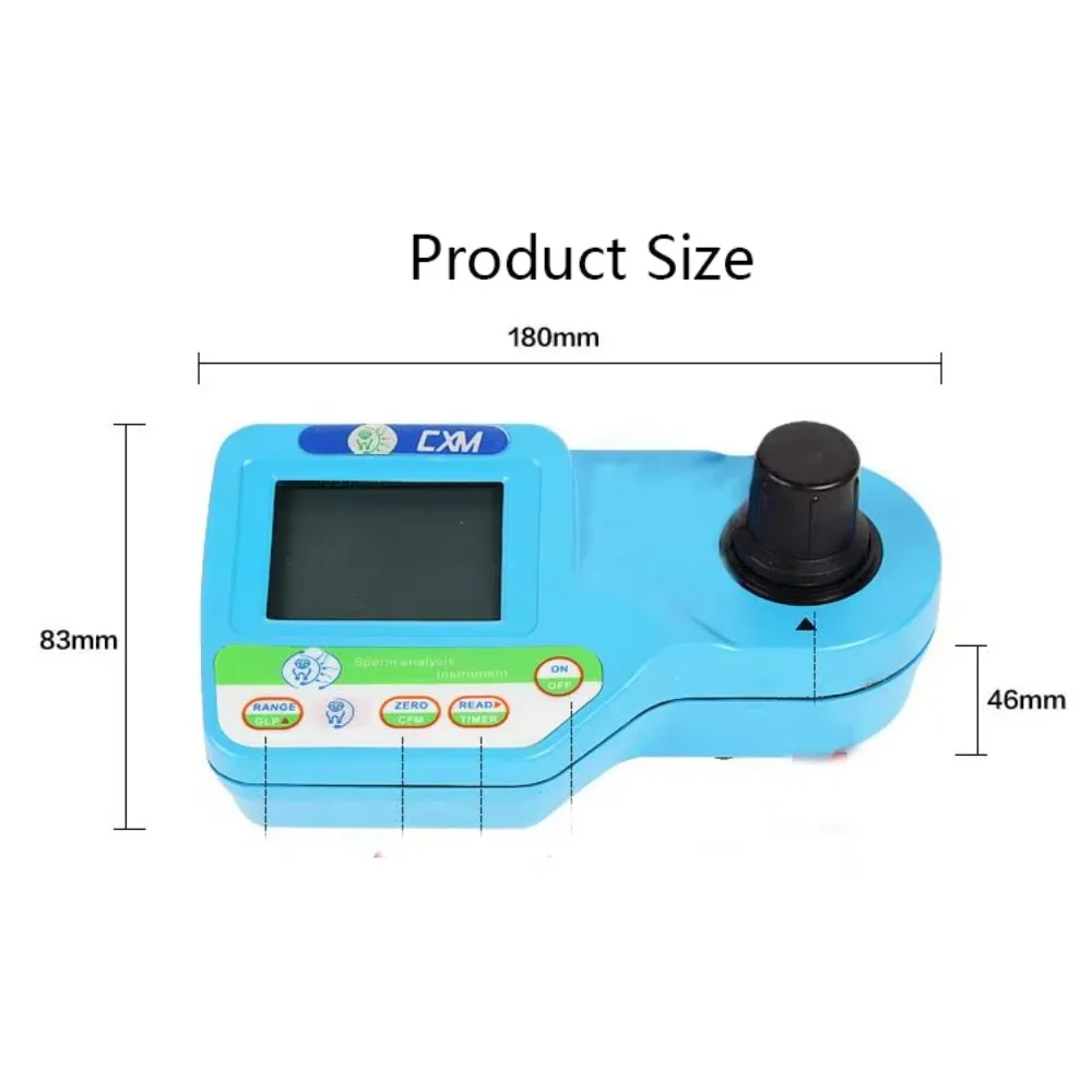Veterinary animal sperm analyzer Pig dog cow semen sperm density meter Artificial insemination analysis detector