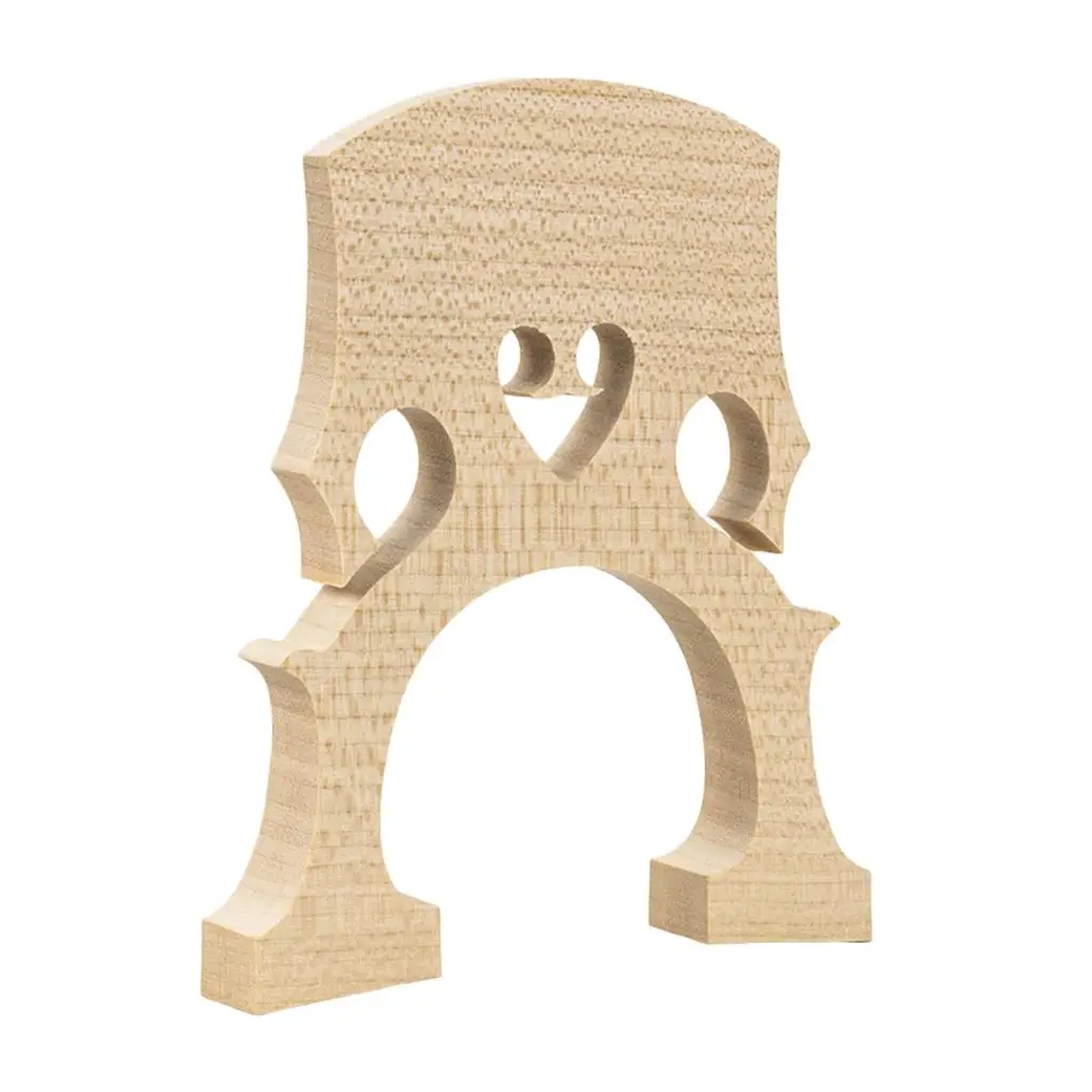 Maple Cello Bridge Wooden Crafted 1 2 Size Instrument Bridge Accessory Tone Enhancing for Learning and Rehearsal