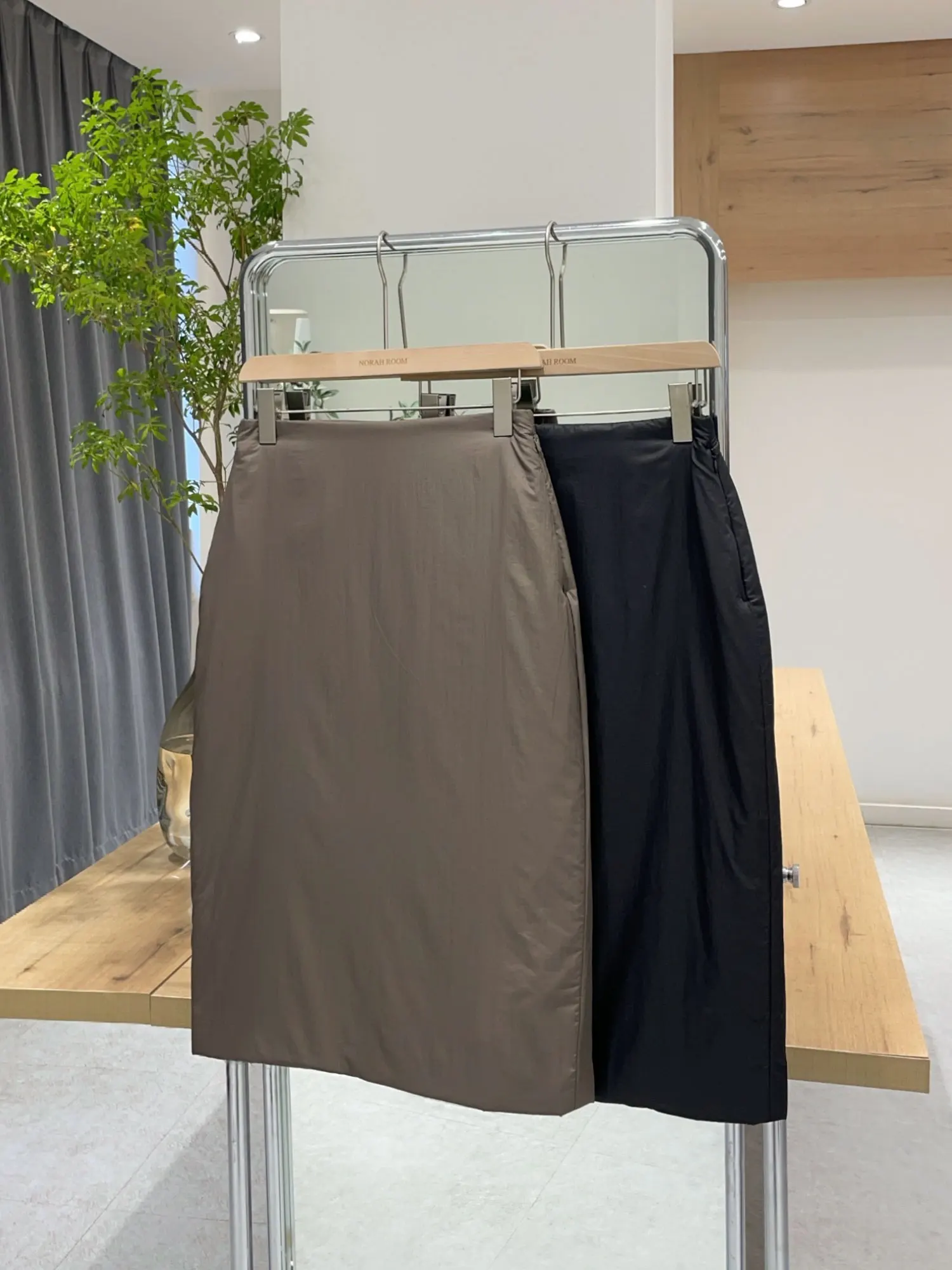 

Оригинальная хлопковая юбка Nok Xiaola с эластичным поясом, свободного кроя, повседневная, женская, модная, зима 2025