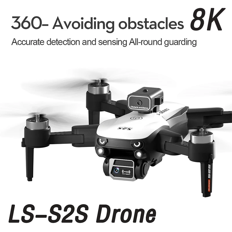 

S2S 8K 4K Drone GPS Profesional HD Aerial Photography Dual-Camera Omnidirectional Obstacle Brushless Avoidance Quadrotor