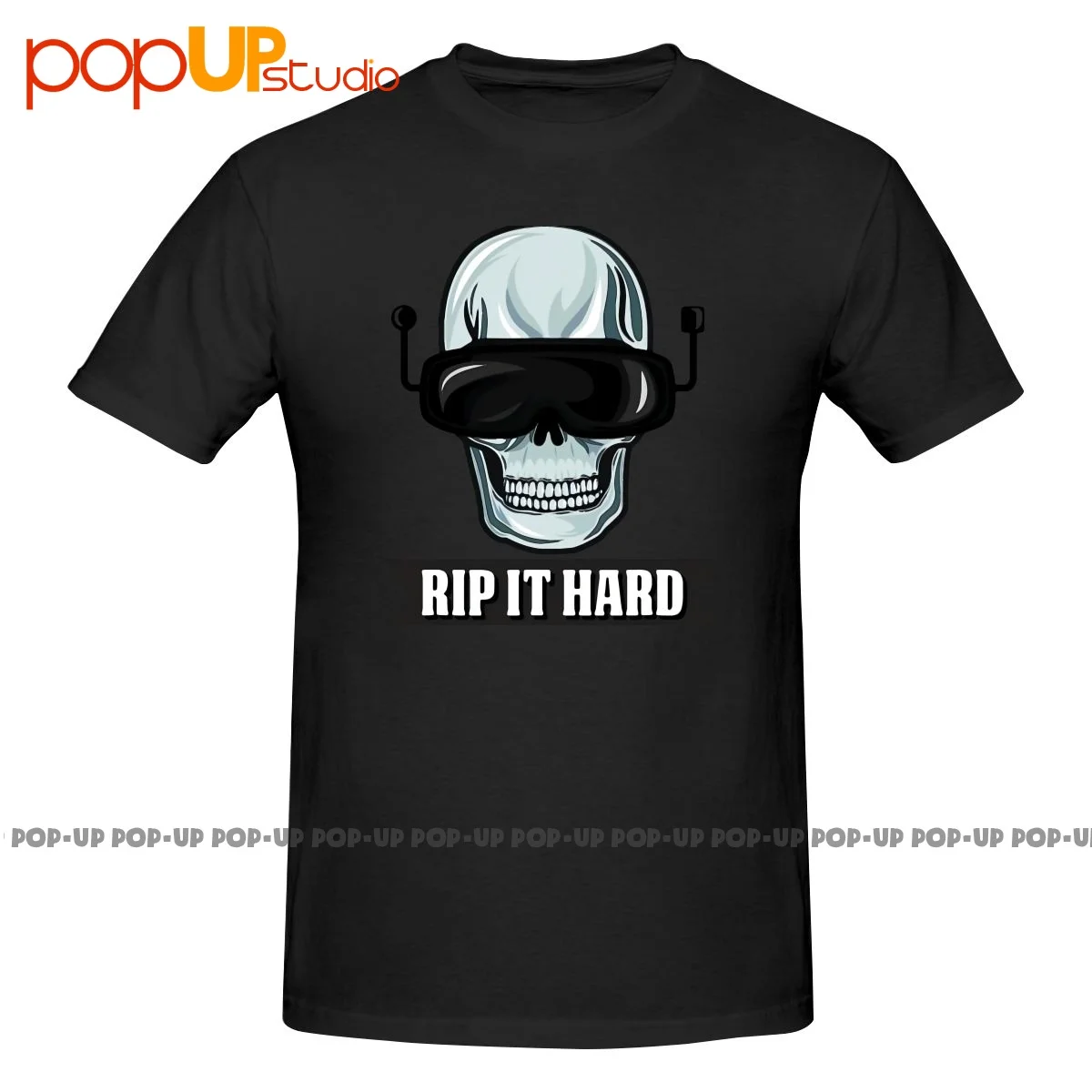 Fpv Racing Quadcopter Pilots Rip It Hard Shirt T-shirt Tee Best Style Hipster All-Match