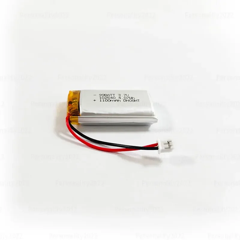 Lipo 3.7V 102540 Battery 1100mAh Polymer Lithium Batteries Rechargeable for Gps Locator Mp3 Medical Beauty Equipment LED Light