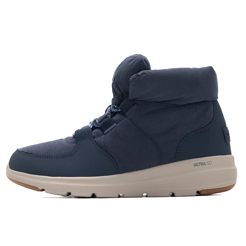

Skechers Women's Sneakers, Fashionable Outdoor Warm and Comfortable Snow Shoes, Wear-Resistant Mid-Top Casual Shoes 144194-Nvy