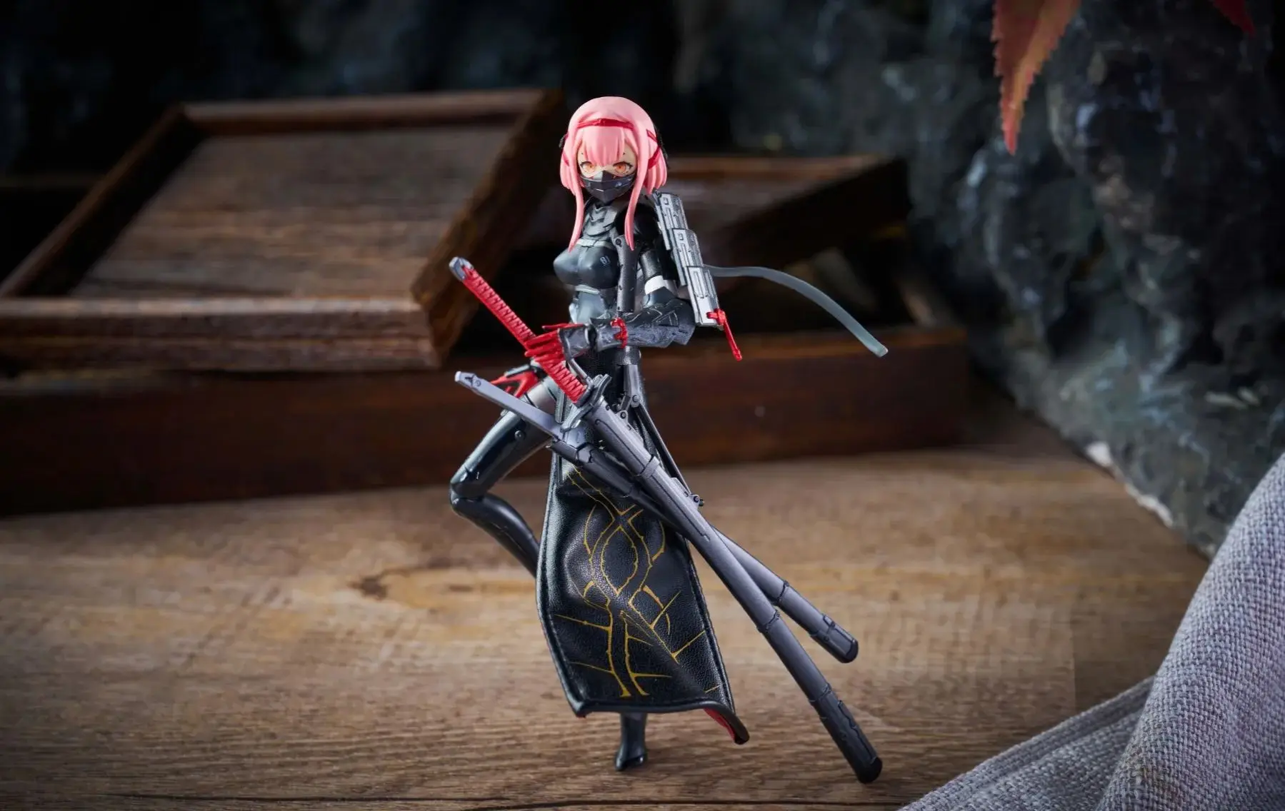 

【Оригинал】 Max Factory GSC Figma 621, FALSLANDER SAMURAI, экшн-фигурка, модель игрушки