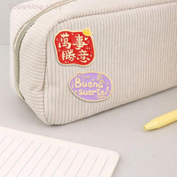 【JYA1】Russian Spanish English Blessing Words Enamel Brooch Lapel Pins Multilingual Best Wishes Badge Clothes Bag Accessories