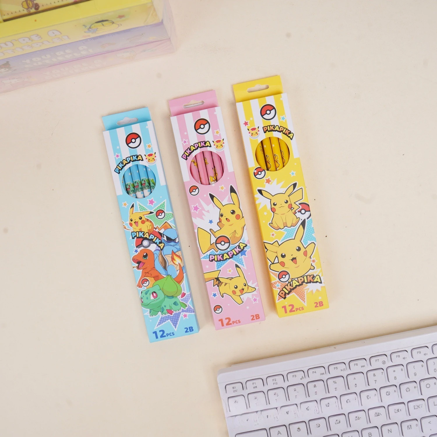 Anime Cosplay Drawing - 12pcs/set Cool Cartoon Pikaahu HB Pencil