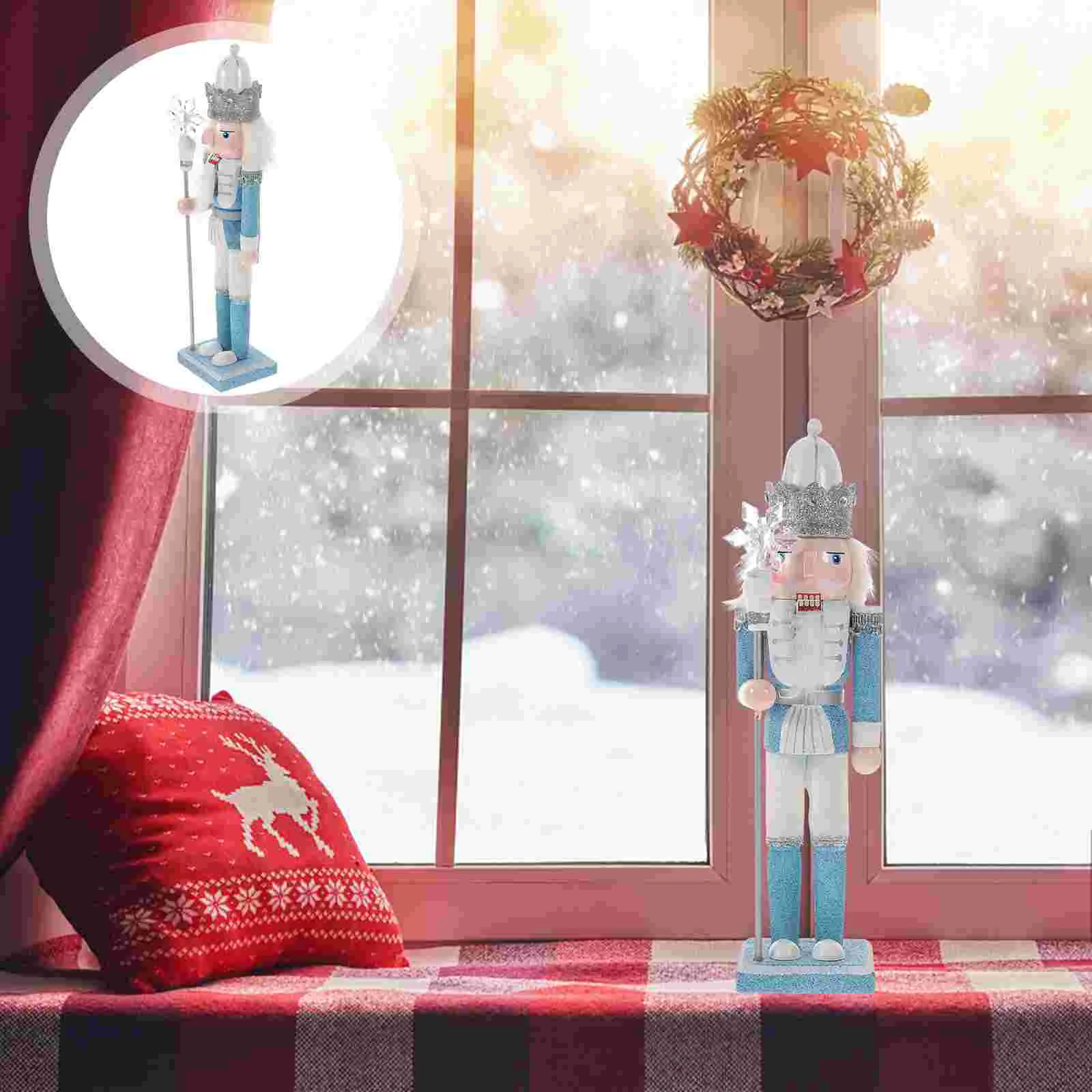 

Holiday Nutcracker Ornament Christmas Decorations Indoor Figures Clip Unique Nutcrackers Work