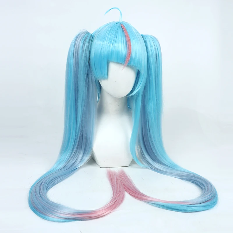 Anime Hirogaru Himmel! PreCure Sora Hase Wataru Cosplay Perücke Mädchen Lolita Dual Schachtelhalm hitzebeständige synthetische Perücken Karneval Prop