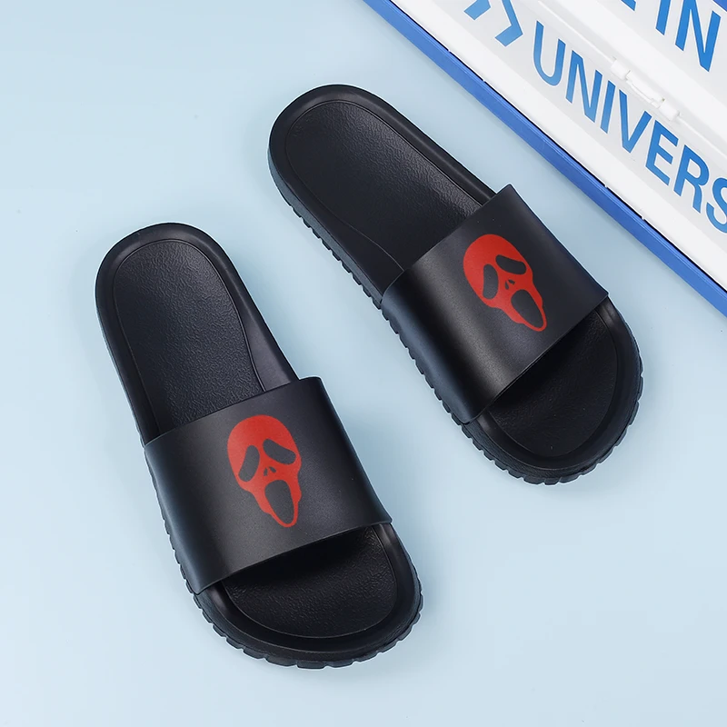 Plus Big Size 49 50 51 52 Mens Slippers Rubber Slides Indoor Home Shoes Casual Summer Beach Shoes Palm Claps