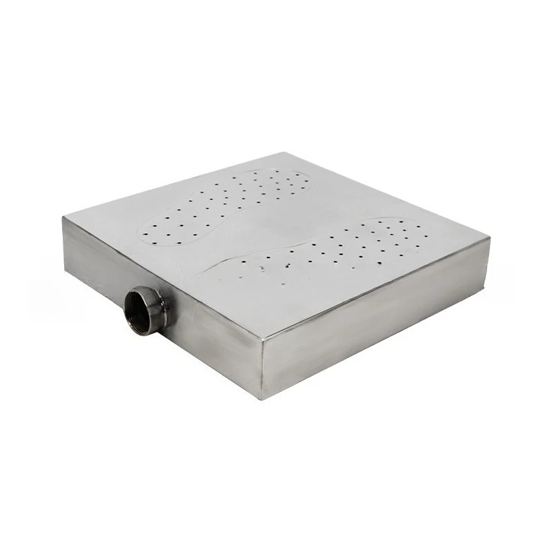 Spa Reflexology Massager Stainless Steel Underwater Reflexology Massager Health Water Spray Plate Bubbles