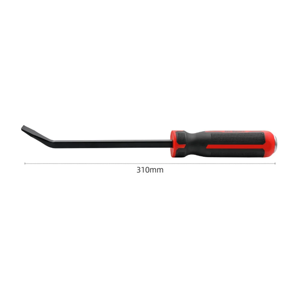 Red Black 8 12 18 24 Inch Pry Bar Set With Thicker Strike Cap Handle For Removing Baseboards Wall Tiles And Nail Extraction