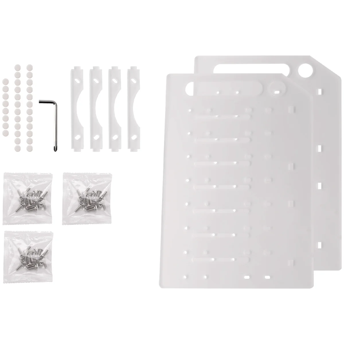 Jaula para disco duro HDD de 3,5 pulgadas, jaula para HDD de 8x3,5 pulgadas, caja de disco duro DIY para expansión de almacenamiento de computadora de minería BTC