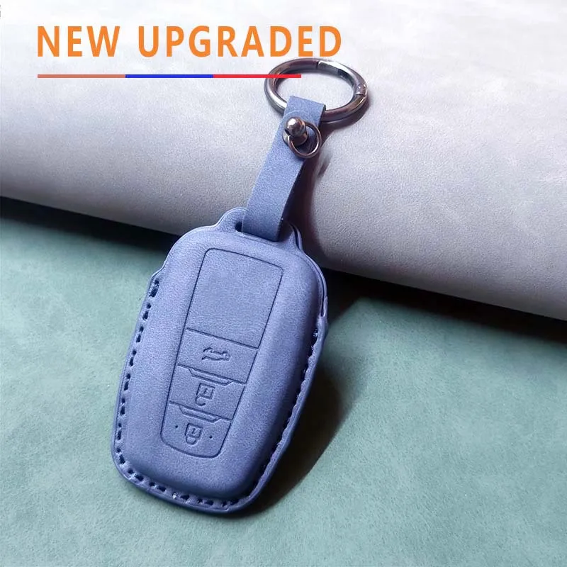 حافظة مفتاح السيارة عن بعد غطاء شل فوب لتويوتا أوريس كورولا ريز أفينسيس فيرسو يارس أيجو سليل TC IM 2016 CHR هايلكس فورتشنر #4