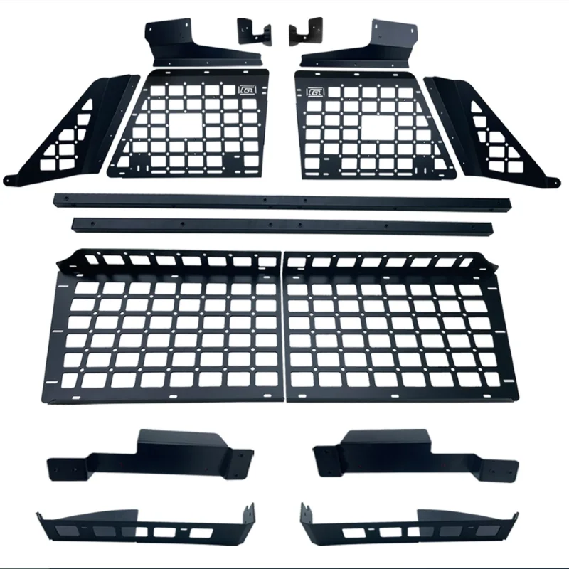 For Toyota Land Cruiser Prado 250 J250 LC250 2024 2025 Trunk Shelf Modular Storage Molle Panel Cargo Rack Rear Trunk Organizer