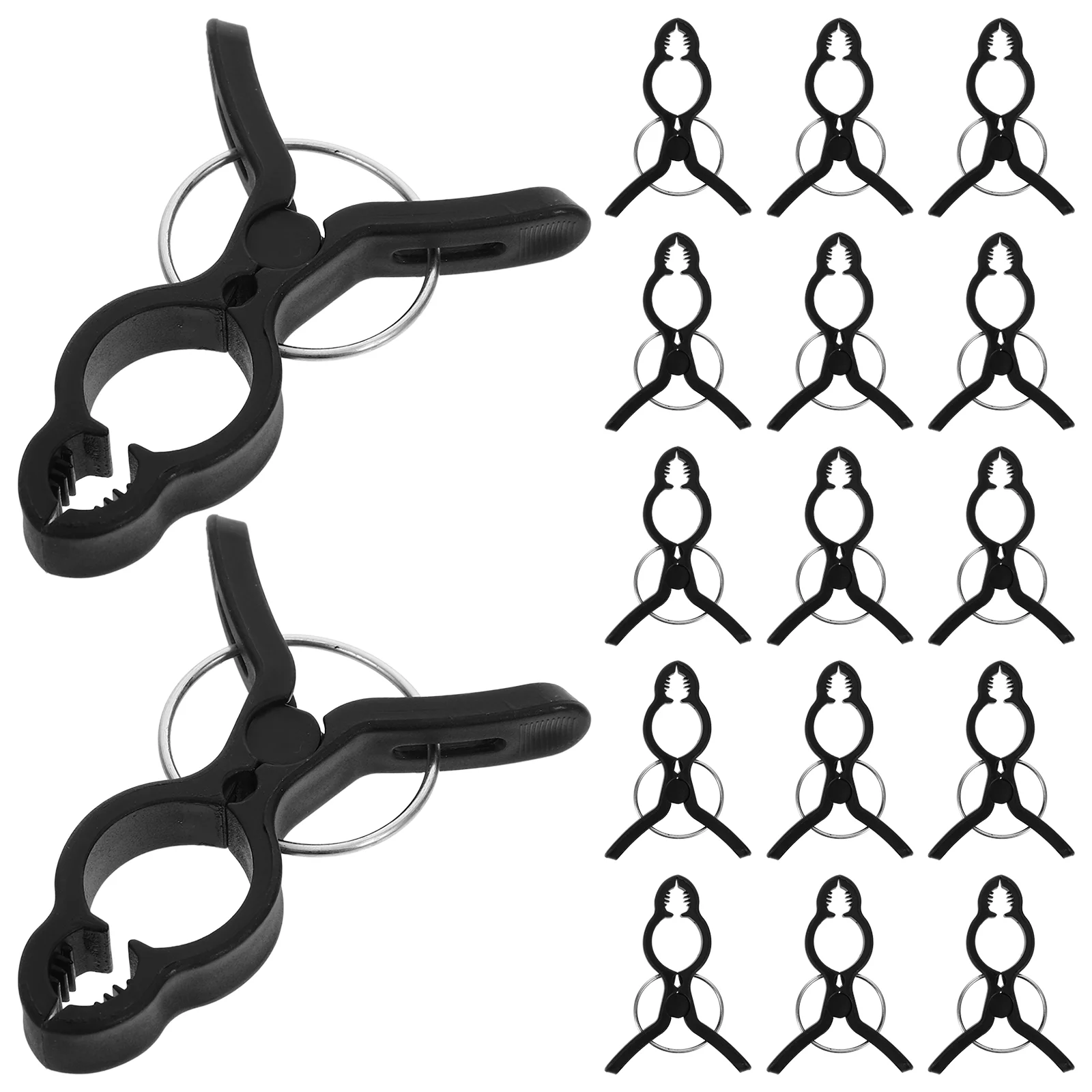 

20 Pcs Vine Clip Garden Plant Clips Clamp Scaffolding Climbing Wall Fixture Leaf for Vines Polyethylene Plastic Plants Stem
