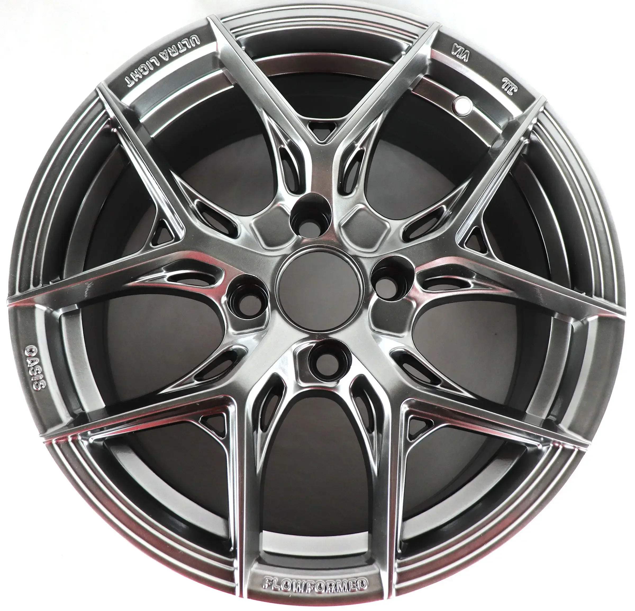 -para llantas mag 17 18 19 pulgadas rueda de coche de aleación con acabado negro multi radios 5x105 5x100 5x108 5x120 5x112 5x114,3 ruedas Jerry Huang