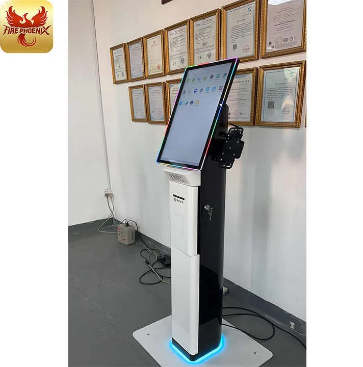 Custom Kiosk Touch Screen Display 4k Capacitive Vertical Arcade Game Machine Flat Curved Touch Screen Monitor