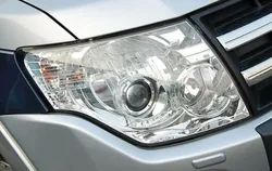 For 2007-2018 Mitsubishi Pajero V87 V93 V97 Lamp Shade Headlamp Shell Transparent Lampshade Headlight Cover Lens Plexiglass