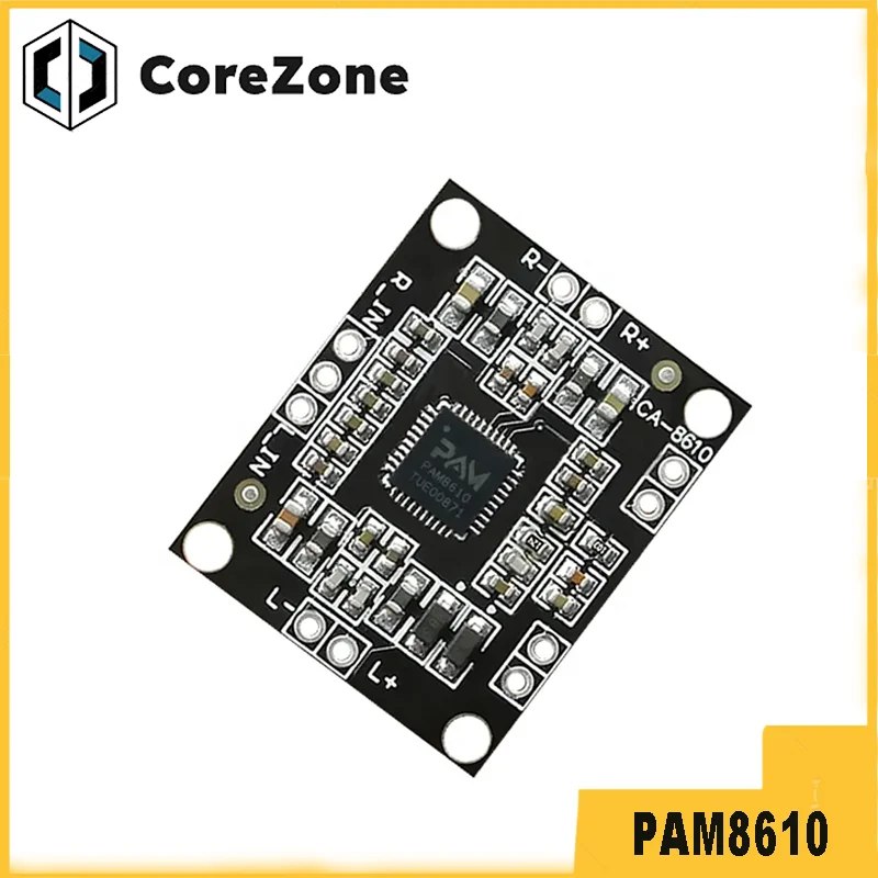 PAM8610 digital power amplifier board 2 x15w dual channel stereo mini class D power amplifier board