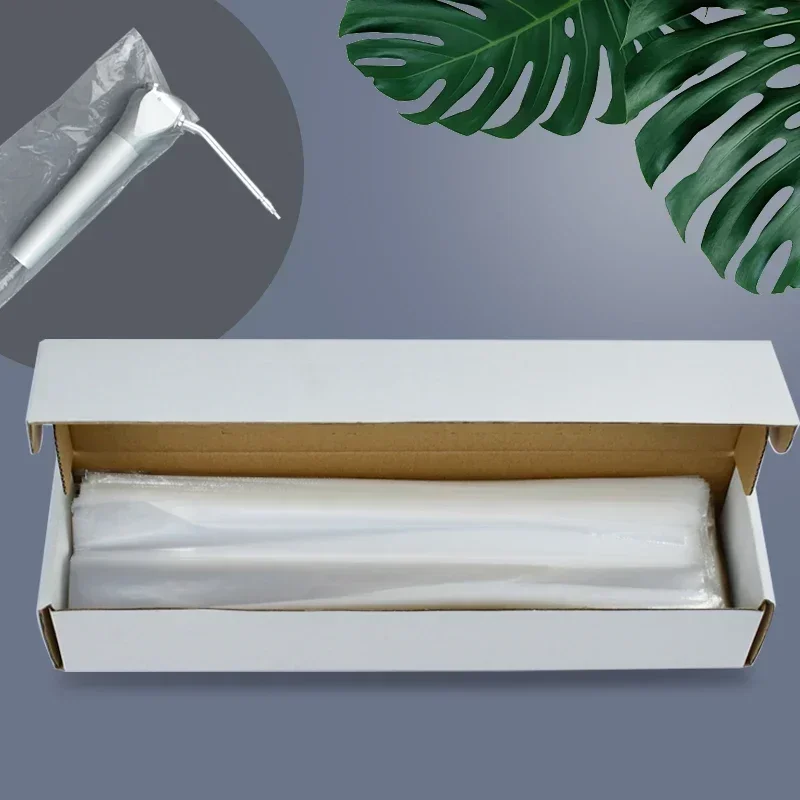 

500Pcs Dental Protective Cover Form Disposable Sleeves for Triple Gun Made Syringes Sleeves Lab Dentist Material