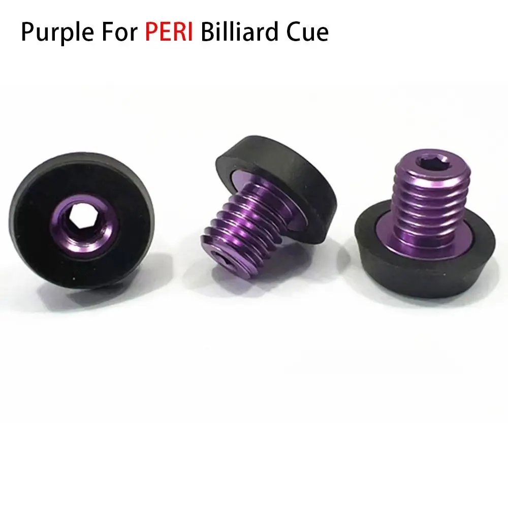 1Pcs Billiard Extension Accessory Billiard Cue Bumper Bottom Cover Block Butt Back Plug Screw Rubber for MEZZ/Universal/HOW/PERI