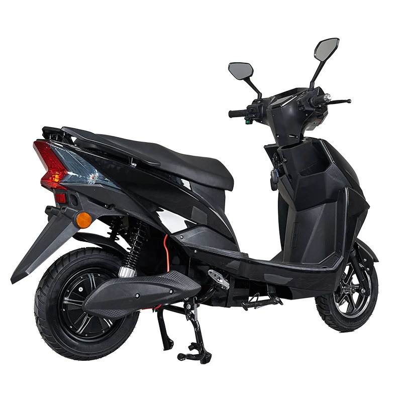 600W/800W 40-50km/h Speed 45-65km Range 2 Wheel Electric Moped 2 Person E Scooter