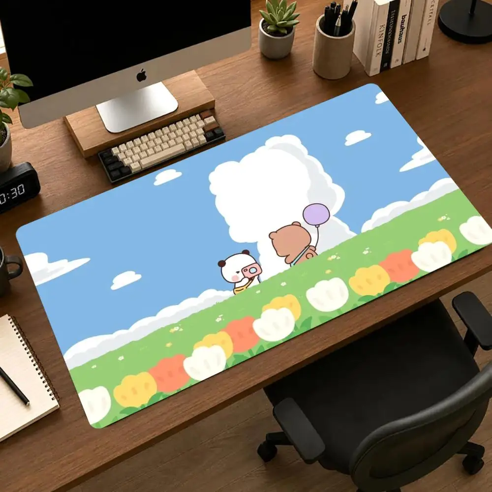 Bubu Dudu Mousepad Pc Accessories Desk Interior Gaming Mats Playmat Carpet Mouse Mat Office Decor Gamer Setup Decoration