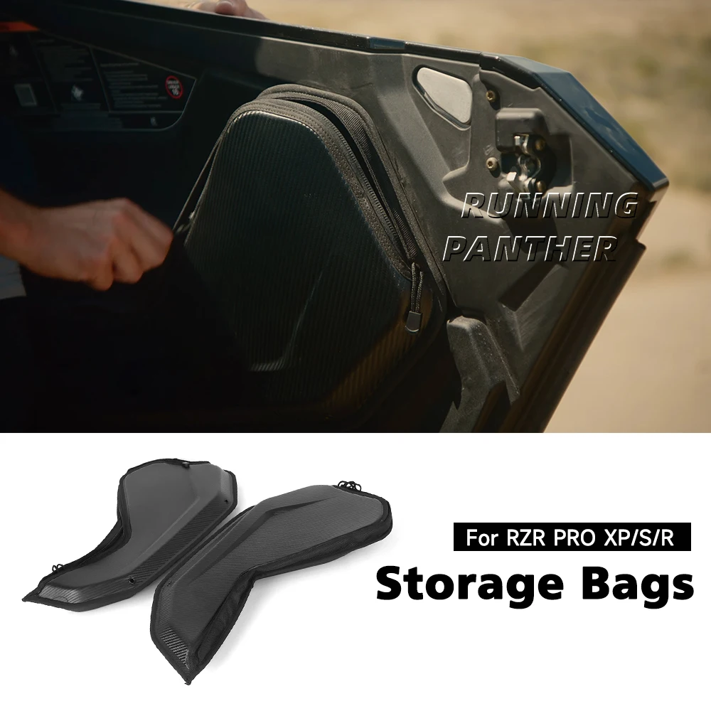 

Для Polaris RZR XP 4 Pro S PRO R 4 2025 сумки для хранения передних дверей мотоцикла, сумка для инструментов, аксессуары, новинка