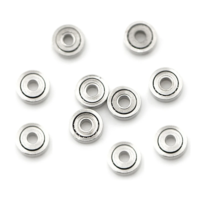 

10Pcs 681ZZ Miniature Mini Ball Bearings Metal Open Micro-Bearing 1X3x1mm