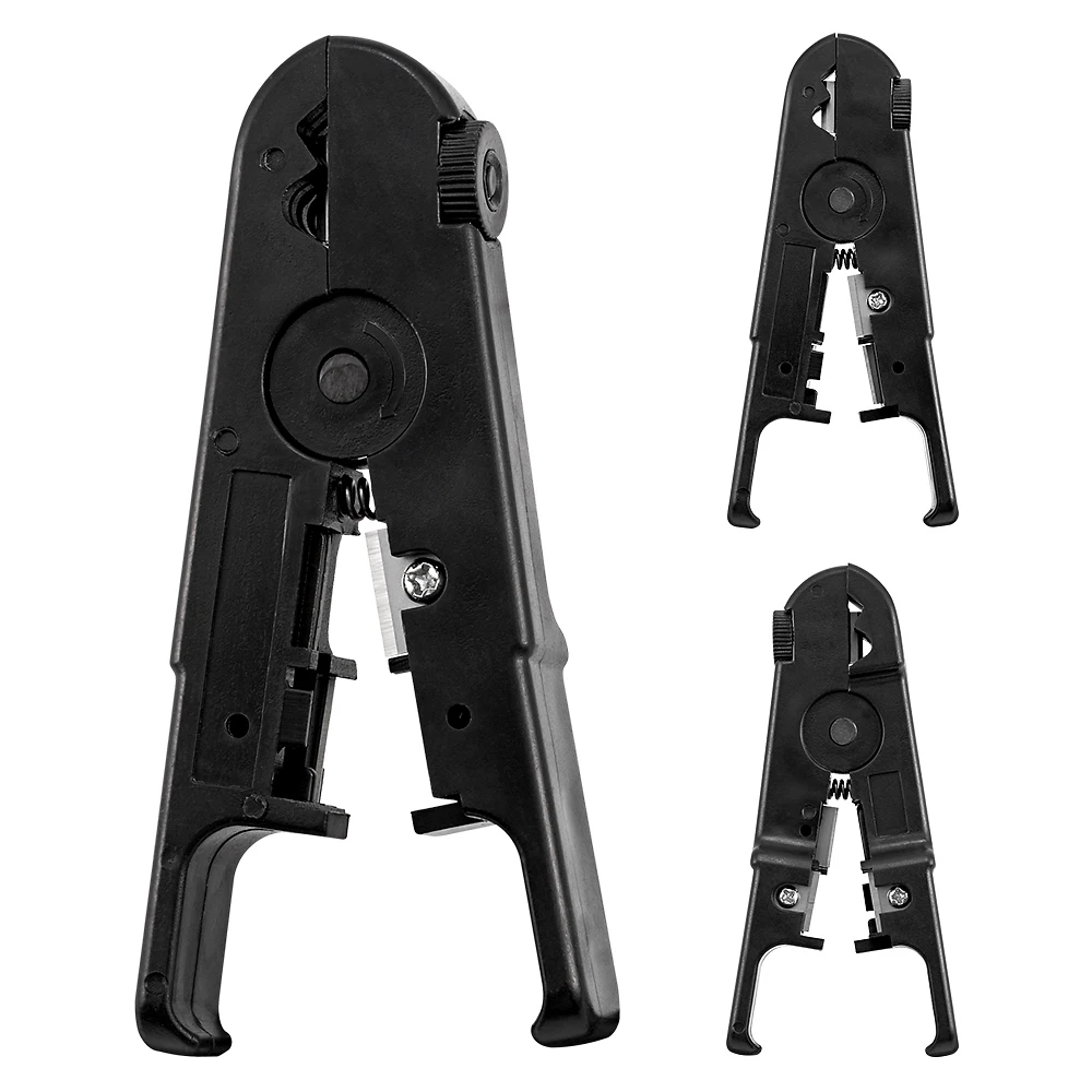 1pcs Wire Stripper Ethernet Cable Cutter Round Cable Cutting Tool Lan Cable Stripping Tool for CAT7 CAT6 CAT5E CAT5 Round Wire