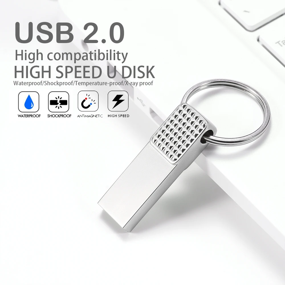 USB 2.0 Flash Drive Fashion Memory Stick Small Capacity 512M Light Pen Drive 128MB Metal USB Stick 256MB Mini External Storage