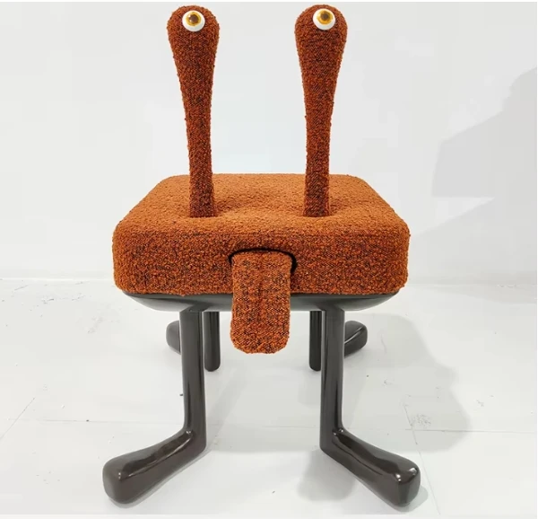 

Modern Home Furniture Customized Cartoon Cute Leisure Single Chair For Bedroom Living Room Reclining Apartment Hotel