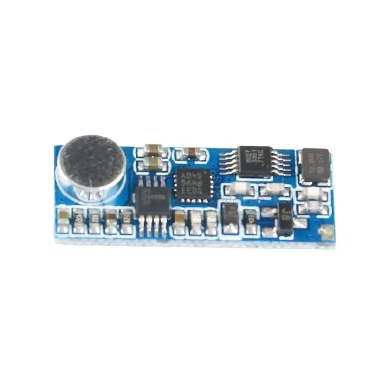 الأصلي حقيقية ميكروفون لاسلكي FM الارسال وحدة التحكم المنفذ التسلسلي نسخة صغيرة