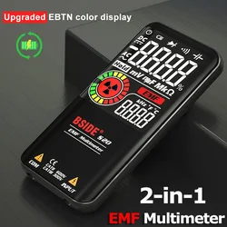 S20 Rechargeable Digital Multimeter Color LCD 3 Results Display 9999 Counts Auto-Ranging EMF Detector Capacitance Voltage Tester