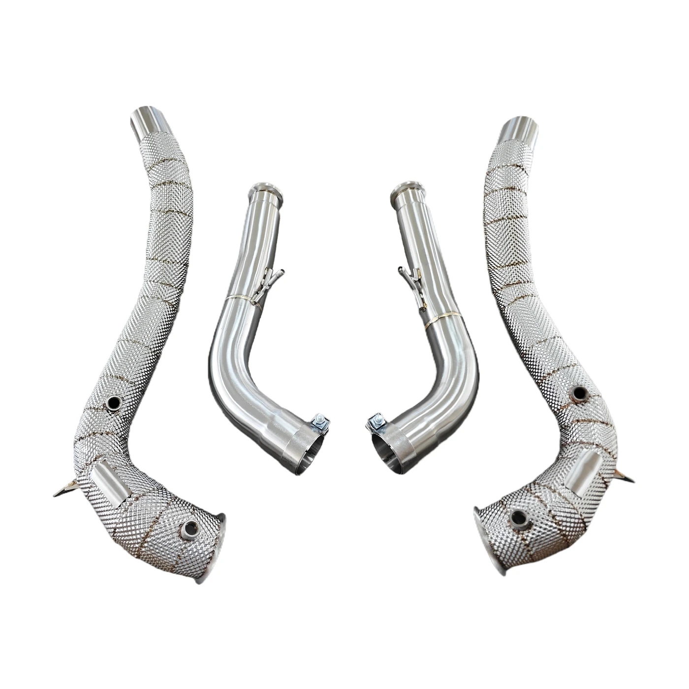 

Heatshield Downpipe For Mercedes-Benz G63 G500 G550 W464 4.0T V8 Downpipe