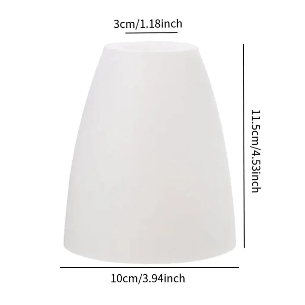 4x Pendant Lamp Shade Decorative Light Fixture Shade Chandelier Cover for Dining Room Farmhouse Kitchen Dorm Ornament