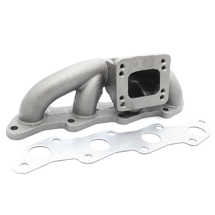 مشعب ماسورة عادم من الحديد الزهر لنيسان 89-98 240Sx Ka24De على بوابة النفايات T3/T4 Turbo 35/38mm