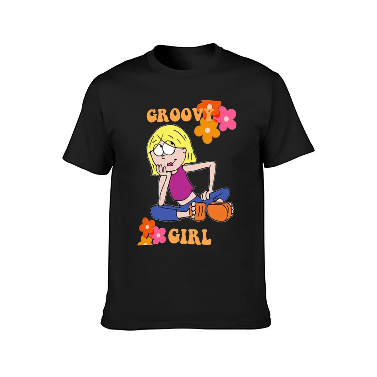 Lizzie McGuire: Groovy Girl T-Shirt anime blanks tees quick drying Men's clothing